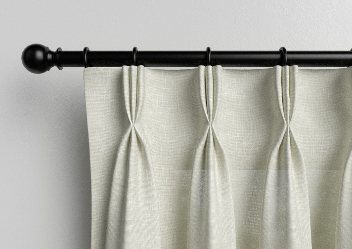 Petra Voile, Simple White - Made to Measure Curtains - Image 11